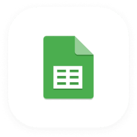 google sheet
